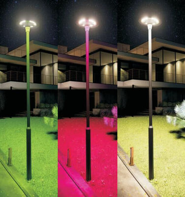 Farbveränderliche Solargartenleuchten RGB LED Solar-Gartengitter 800w Für Hof Terrasse