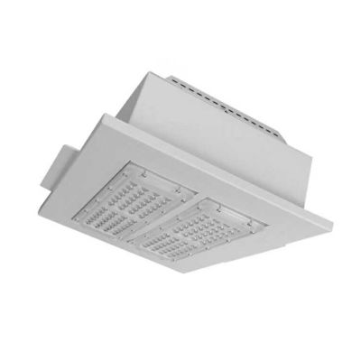 Effiziente Wärmeableitung, Tankstellen-LED-Überdachungsleuchte 100 W, 150 W, 200 W mit hoher Lumenleistung von 140 lm/W