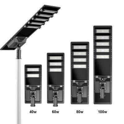 SMD5050 Solar-LED-Straßenlicht Bewegungssensor Fernbedienung 60 Watt Solarstraßenlicht