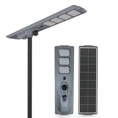 Intelligente Straßenbeleuchtung Solarlicht mit Kamera und Lithium-Eisenphosphat 75Ah-Batterie