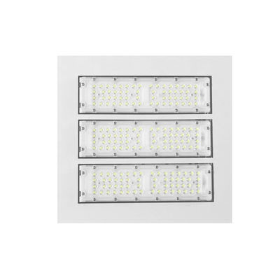 Hocheffiziente LED-Überdachungsleuchte mit 140 lm/W, 50 W–200 W, IP65-Tankstellenbeleuchtung mit Dimmfunktion